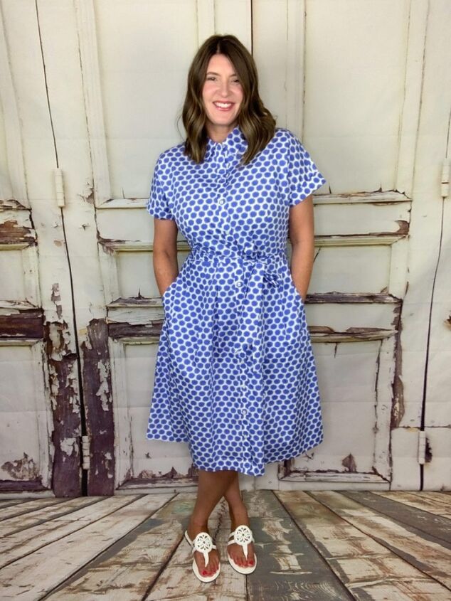 10 ways to instantly disguise upper arms, Similar Shirt Dress From Talbots