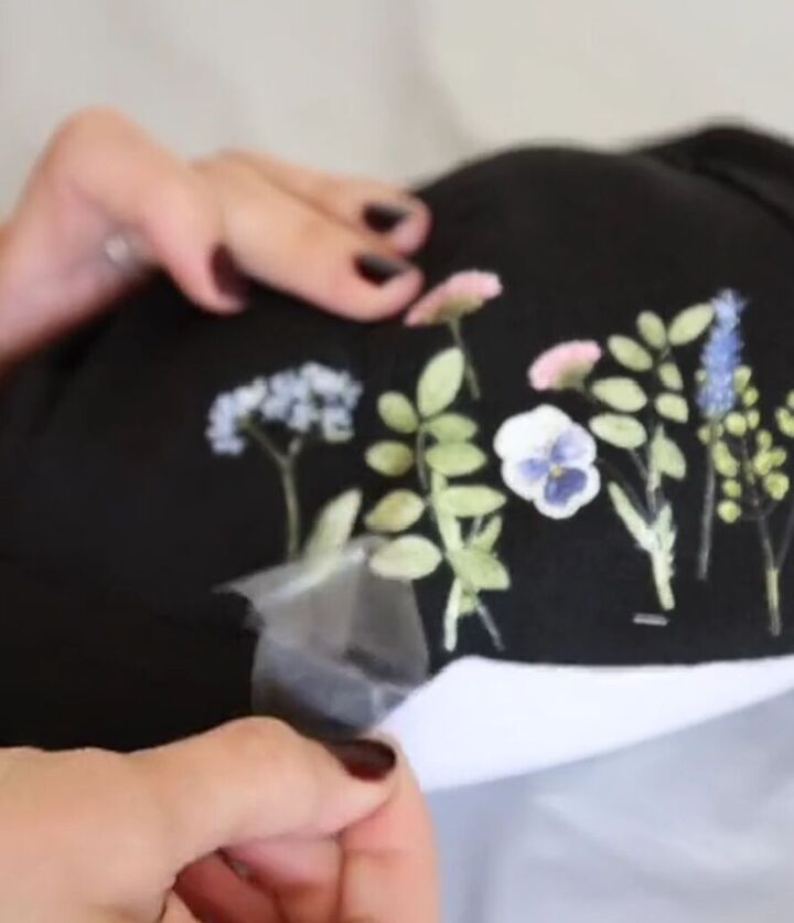 hat lovers this diy is for you, Peeling off backing