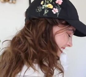 hat lovers this diy is for you, DIY flower cap