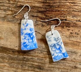 How to Create One of a Kind Earrings From Vintage Crockery