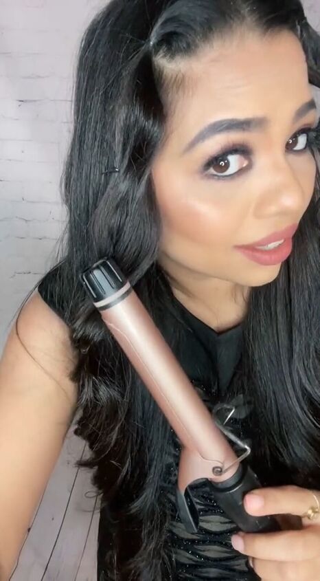 genius hack for removing small rubber bands the painless way, Using curling iron