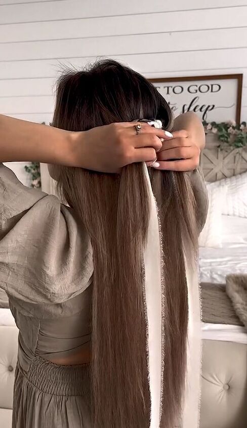 God Ribbon Braid Tutorial for My Viral Ribbon Knot Braid | Upstyle