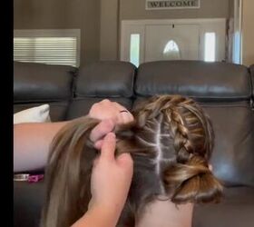 criss cross dutch braids, Braiding