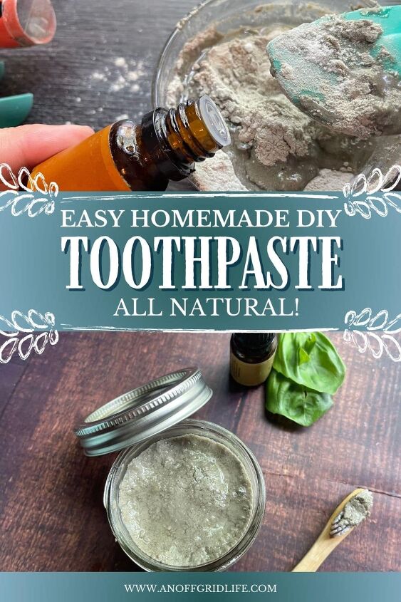 diy recipe how to make your own homemade toothpaste, Easy Homemade Toothpaste