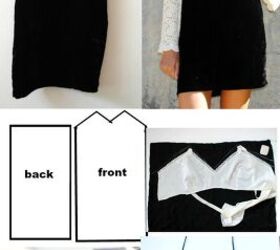 diy slip dress with lace