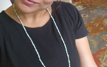 Delicate Beaded Necklace Worn Two Ways