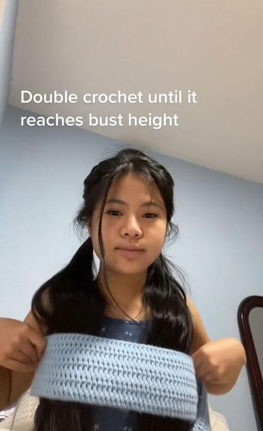 tutorial a crochet summer top, Crocheting