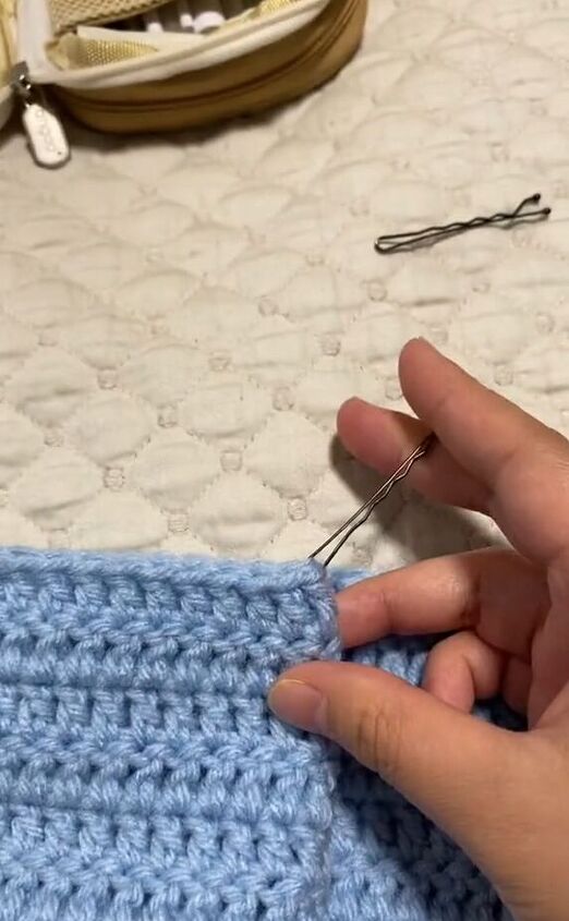 tutorial a crochet summer top, Marking a quarter