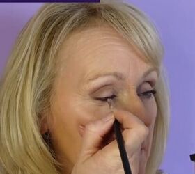 eye makeup over 50, Shaping eye