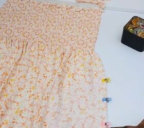 give your diy dress beautiful puff sleeves, Sewing pockets on