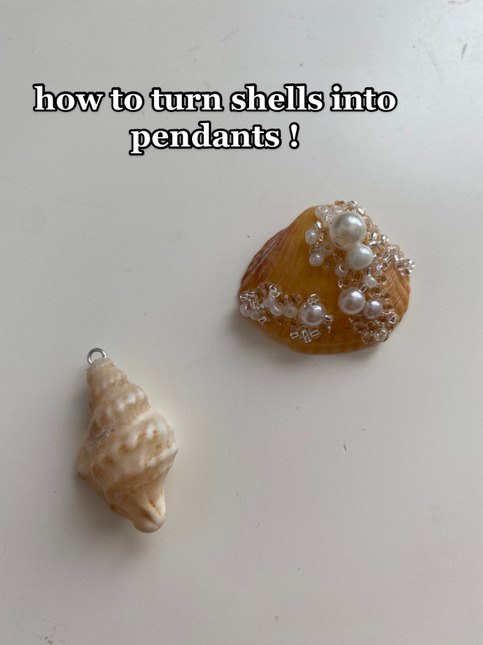 How to Turn Shells Into Pendants | Upstyle