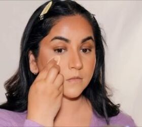 tiktok makeup trends, Adding powder