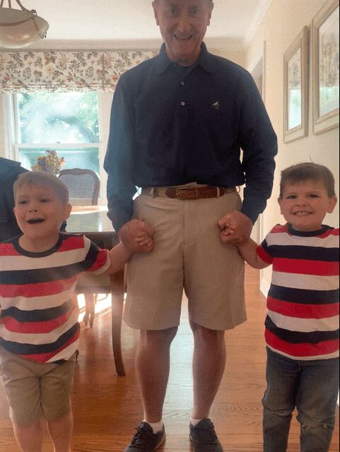 what to wear over a dress 3 looks, Here is Mr G Q and two of my grandsons wearing red white and blue tee shirts