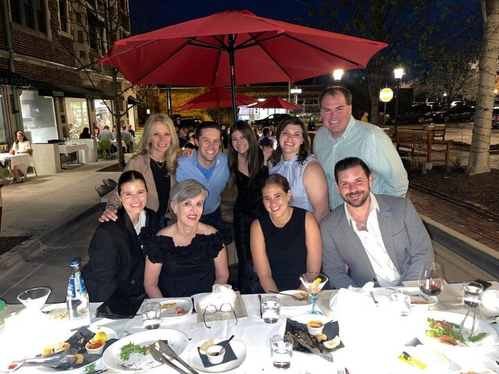 what to wear in chicago in spring, Here is a photo of both much of Jake s family and Rachel s all out together for dinner