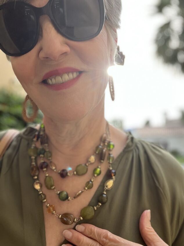 jewelry with olive green dress Stunning Dress Ideas and Accessories for OOTD