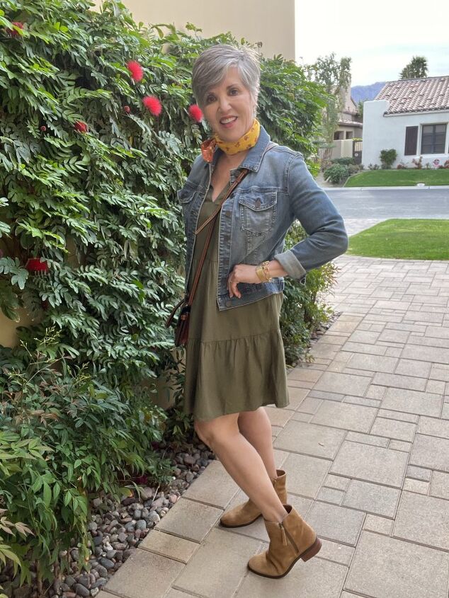Four Fun Olive Green Dress Outfits | Upstyle Four Fun Olive Green Dress Outfits | Upstyle