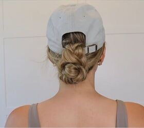 hat hairstyles, Braided bun