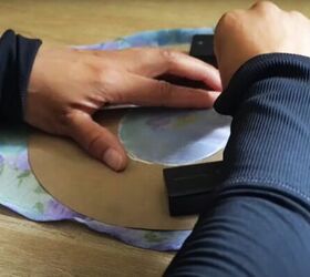 thrift flip, Making circular sleeve ruffles