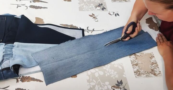 How to Upcycle DIY Overalls From Old Jeans | Upstyle