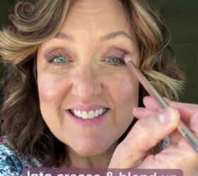 makeup tutorial for women over 50, Applying eyeshadow