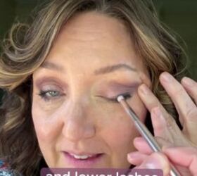 makeup tutorial for women over 50, Lining lash line