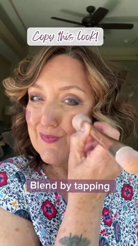 makeup tutorial for women over 50, Applying color to cheeks