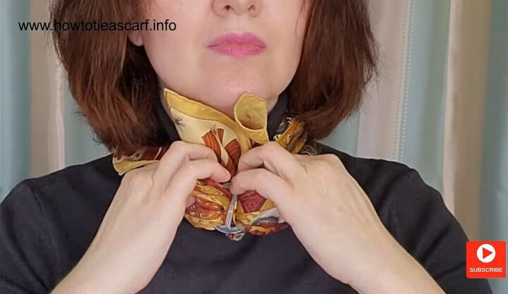 scarf hack, Style 3 Braid