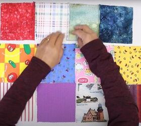 We can't think of a more wonderful use for your larger fabric scraps than this adorable idea