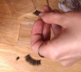 false eyelash hack, Loosening lashes