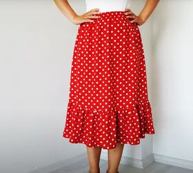 How to DIY a Cute and Flirty Ruffle Skirt
