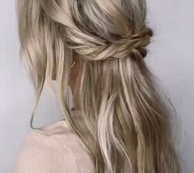 Easy Quick Hairstyle for the Beach