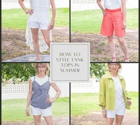 Great opportunities of how to wear a tank top in summer