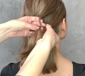 this hairstyle is so much easier than it looks just twist, Side pieces