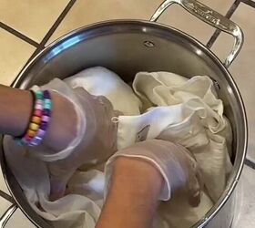 Grab a white dress and a pot of water and prepare to be amazed by one of the most exciting DIYs we've seen yet