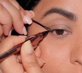 how to do foxy eyeliner, Using bobby pin