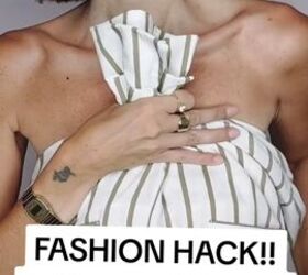 Want to add some life to that boring blouse hiding in your closet? Grab some string and copy this jaw-dropping idea