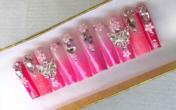 Barbie DIY: Cute and Easy Pink Nail Design