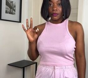 how to wear a bra with a tie back top