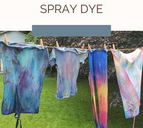 fabric spray dye project fun elise s sewing studio