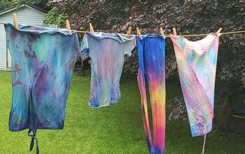 Fabric Spray Dye Project Fun | Elise's Sewing Studio