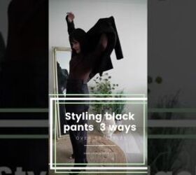 How to Style Black Pants in 3 Elegant Ways