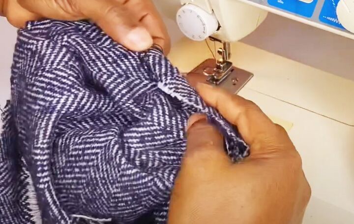how to sew a beret, Adding binding