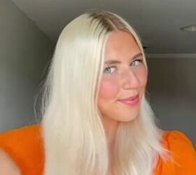 summer bun hairstyle, Brushing hair
