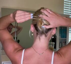 how to style a french pin in your hair, Pinning hair