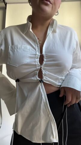 easy upcycle to elevate your basic white button down, Easy upcycle to elevate your basic white button down