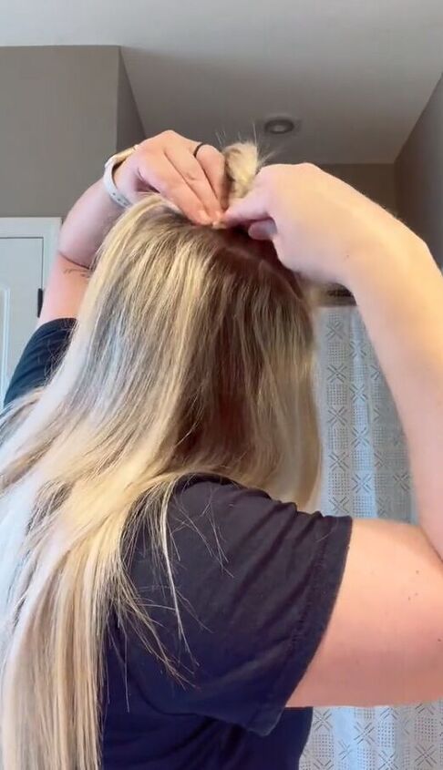 Easy Half-up Braided Hairstyle | Upstyle