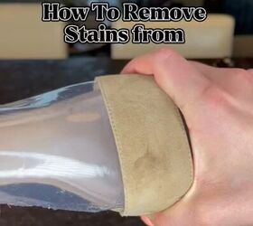 How to Remove Stains From Suede! Upstyle
