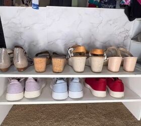 3 of the best closet organization tricks out there, Shoe storage