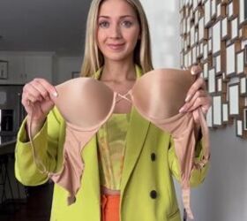 this little hack gives your breasts a boost and makes them look bigger, Bra