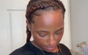 This Braided Look is Perfect to Keep Your Hair Out the Way